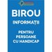 Semn pentru informatii persoane cu dizabilitati